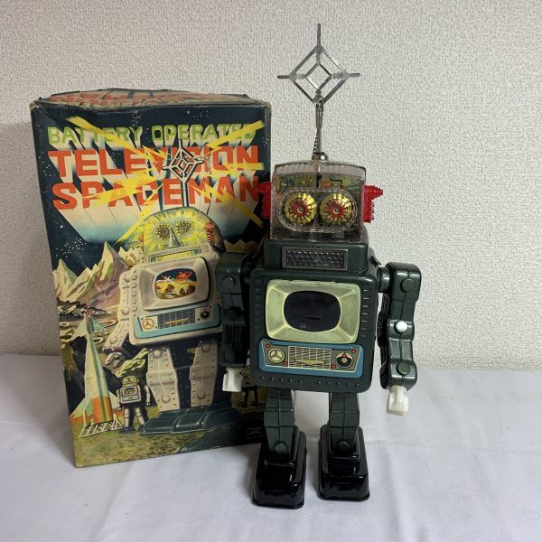 テレビジョン スペースマン ブリキ ロボット SY【メカニカル