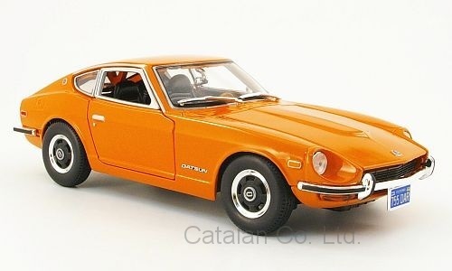 1/18 ダットサン ニッサン 日産 フェアレディZ オレンジ Datsun 240Z orange 1971 1:18 Maisto 梱包サイズ80