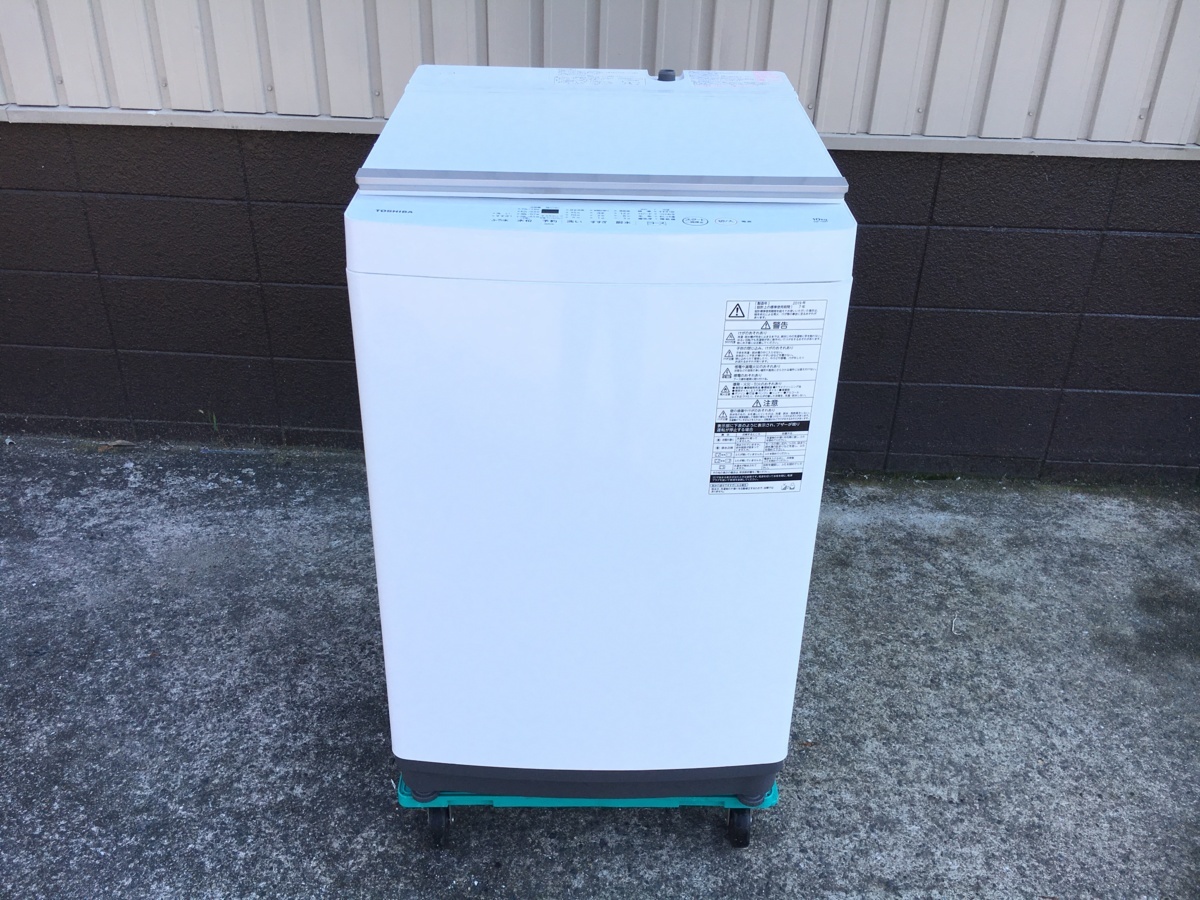 今なら即発送 TOSHIBA 東芝 全自動洗濯機 上開き 洗濯 脱水 10kg 2019
