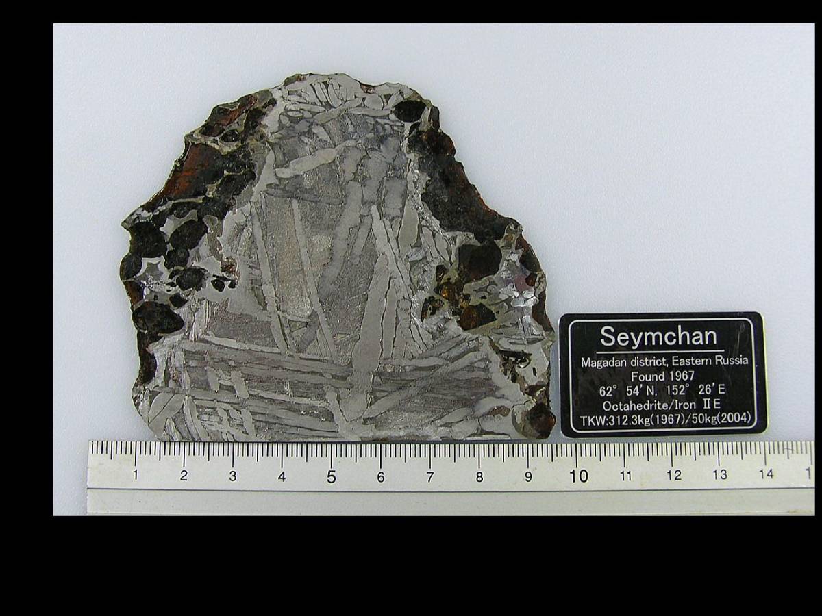 隕石(Seymchan，84g)送料込 隕石 ロシア産 送料無料＞ Saymchan 大型セイムチャン隕石HG club