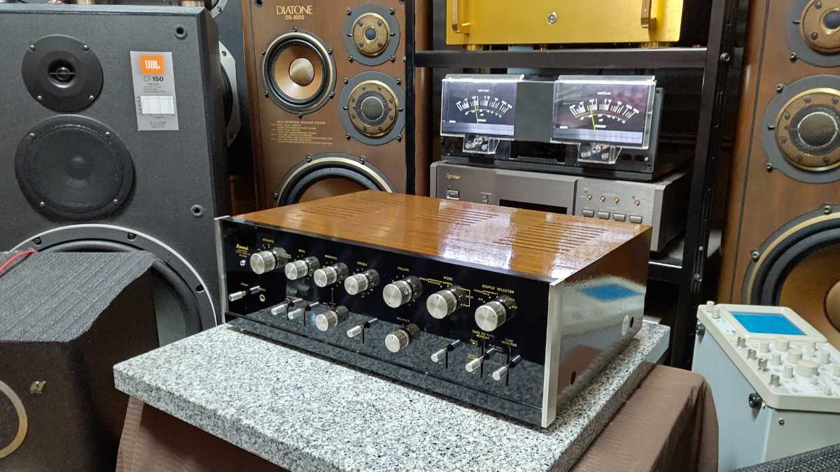 sansui au-888 プリメインアンプ　メンテナンス済み！大好評！14台目！名機au-999の後継機！繊細で濃厚で、ダイナミックな音質でず。