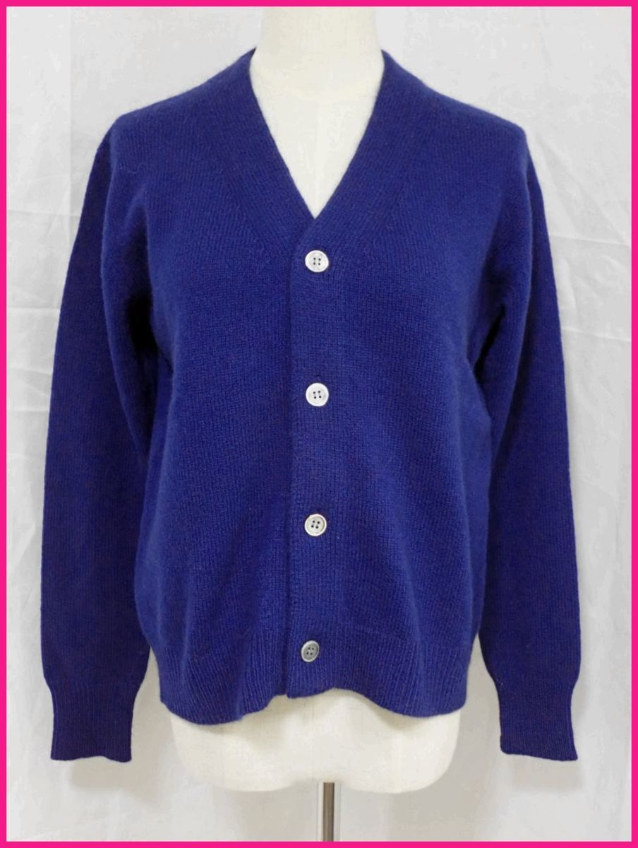 ☆美品 zucca/ズッカ カシミヤ100% ニットカーディガン レディースM  