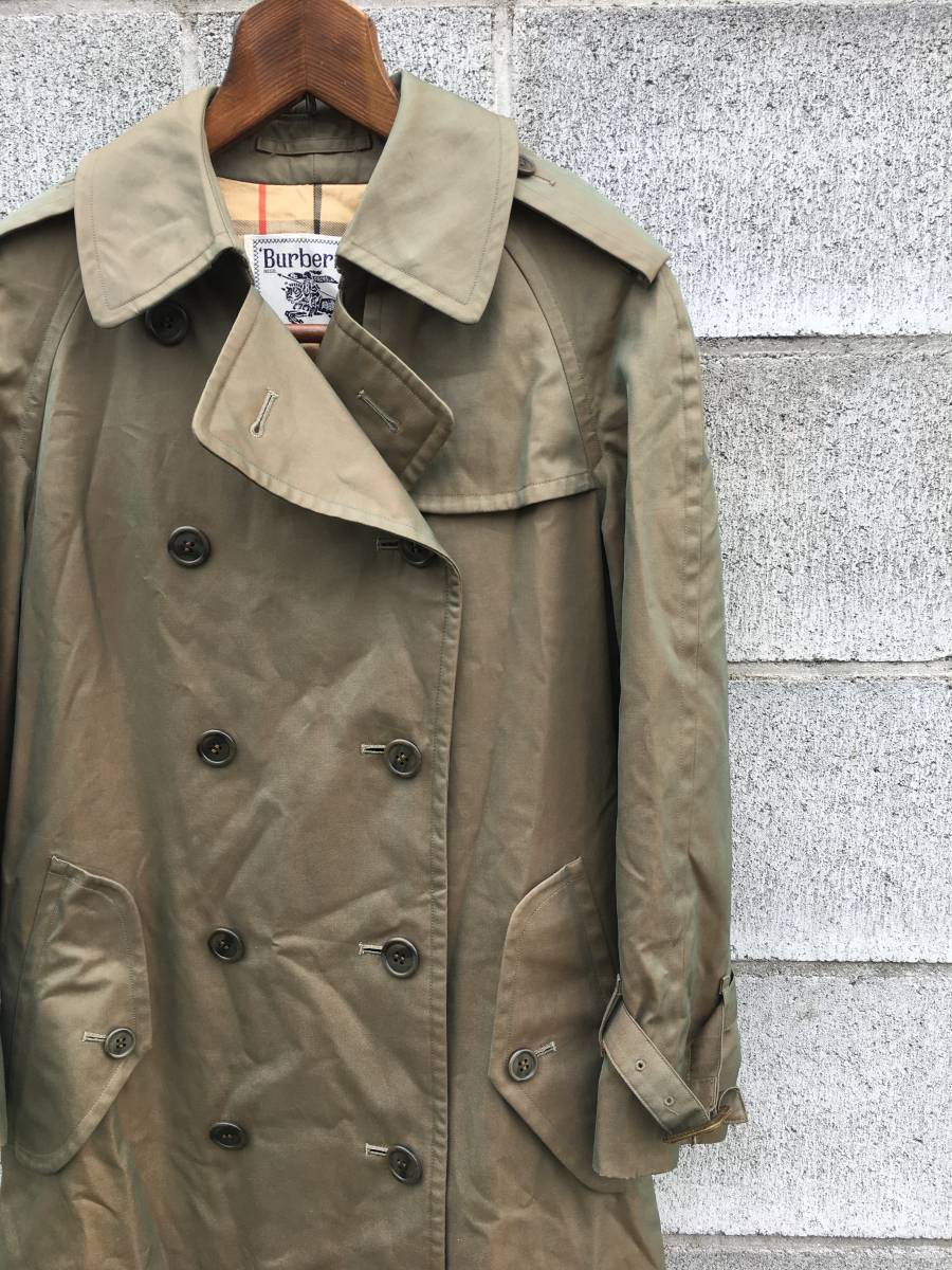 100円スタート!USED【Burberrys】TRENCH COAT☆サイズ/7AB2 オールド