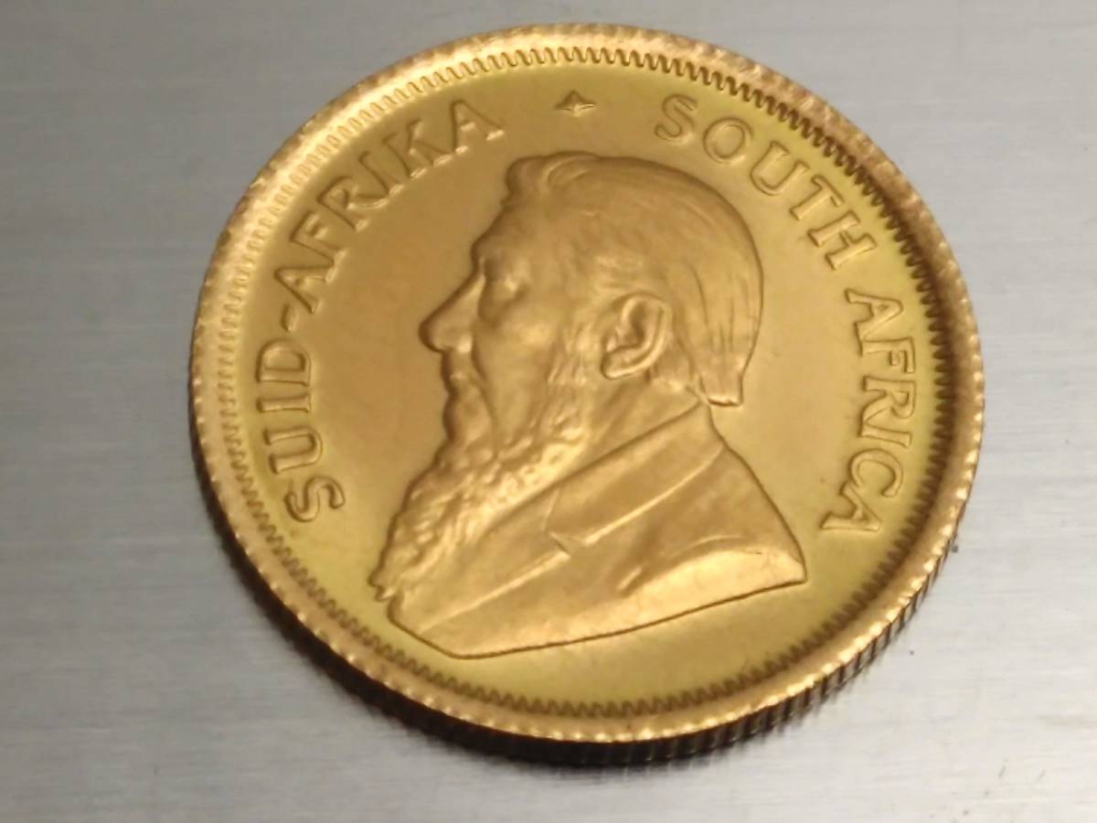 ○クルーガーランド 金貨 1/10オンス 1984年 K22 南アフリカ共和国 1