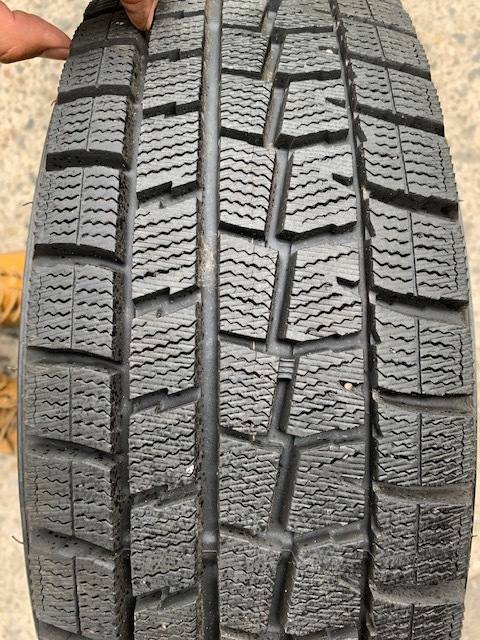 175/65R14 ダンロップ ウィンターマックス 2017年製超バリ山4本 4穴