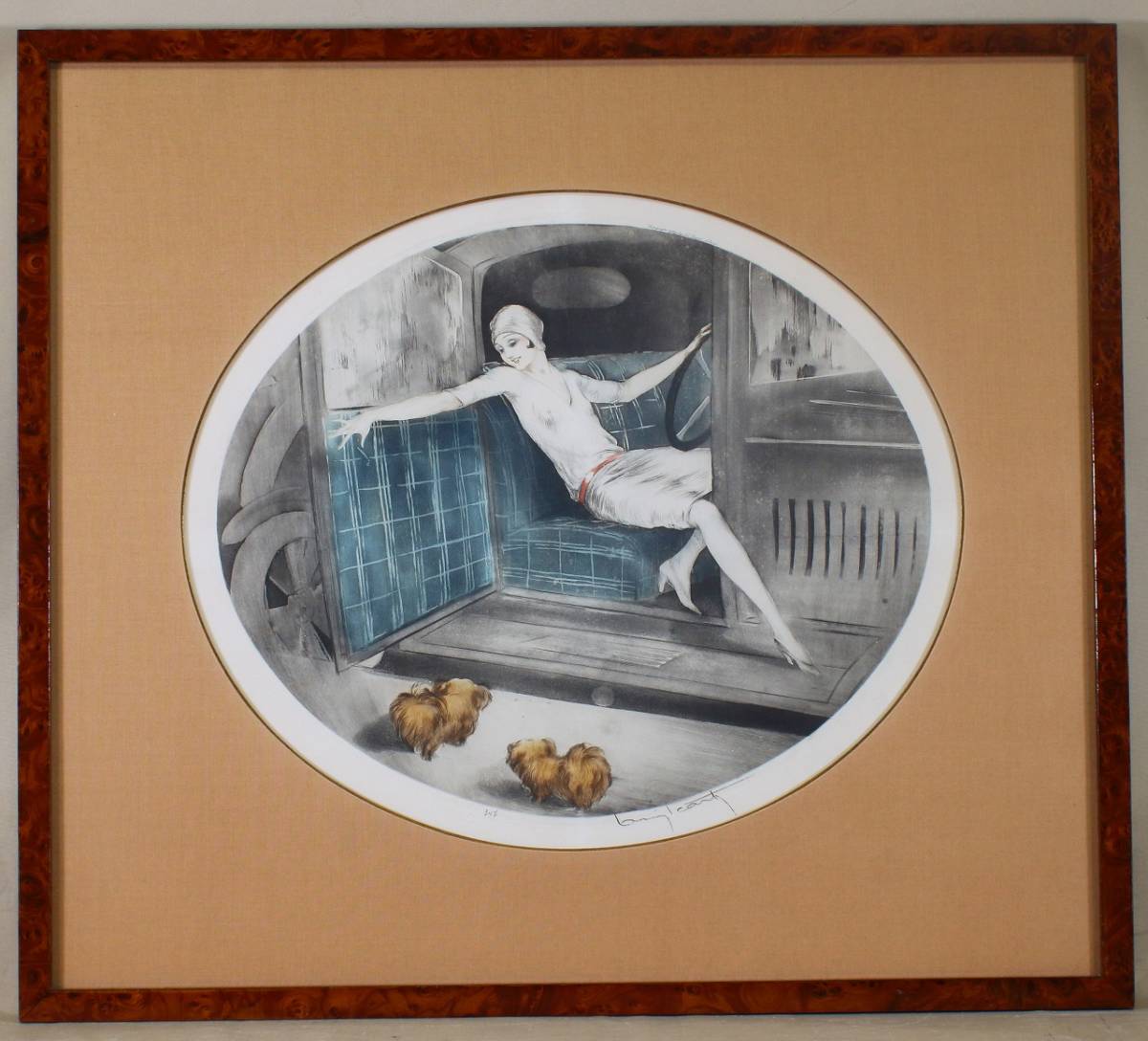 ルイ イカール エッチング ルイ・イカール 銅版画 ⁄ 1930 