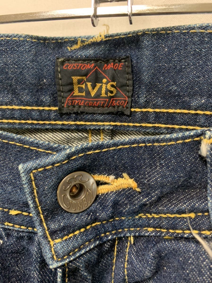 ☆EVISU☆エヴィス☆cowboy☆初期タグ☆水牛パッチ☆LOT 2101☆デニム 