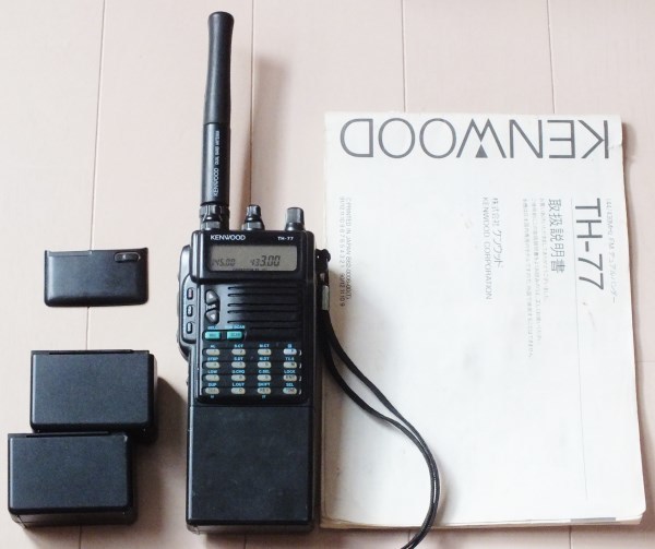 KENWOOD TH-77 無線機