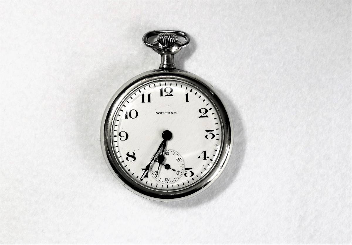 手巻き アンティーク ウォルサム 懐中時計 WALTHAM WALTHAM製 