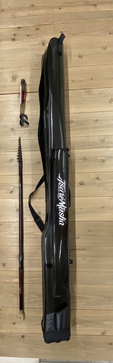 新品，人気SALE 極 釣武者ロッドケース1950 ダイコー プレシオ振出 540MH 石鯛 クチジロ がま石 がまかつ(ダイコー)｜売買されたオークション情報、yahooの商品情報をアーカイブ公開 - オークファン 磯竿