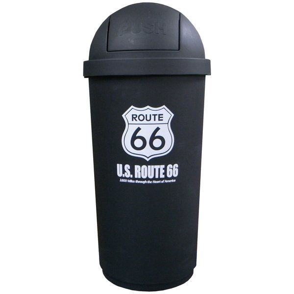ダストボックス ゴミ箱 アメリカン by ROUTE66 AT WILD （45L）ROUTE66