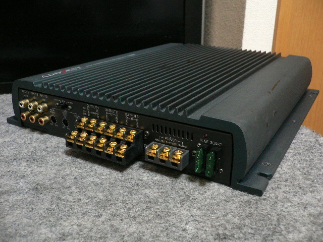 ADDZEST A-4800 カーアンプ ADDZEST アゼスト A-4800 6chパワーアンプ 部品交換済み カー
