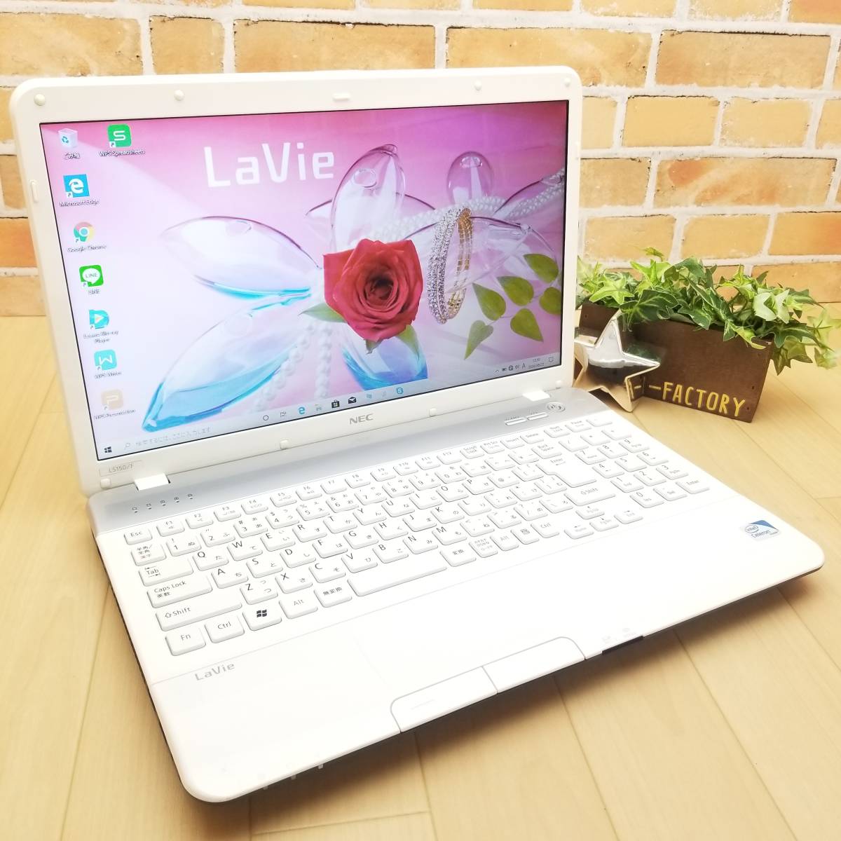 B17754 NEC LaVie S LS350/MSW PC-LS350MSW Core i3 3120M 4GB ジャンク