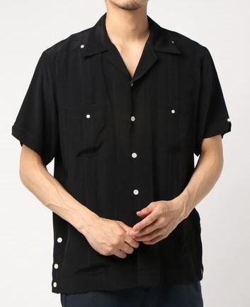 ネコポスOK 新品 WACKO MARIA CUBA SHIRT ワコマリア キューバシャツ S 