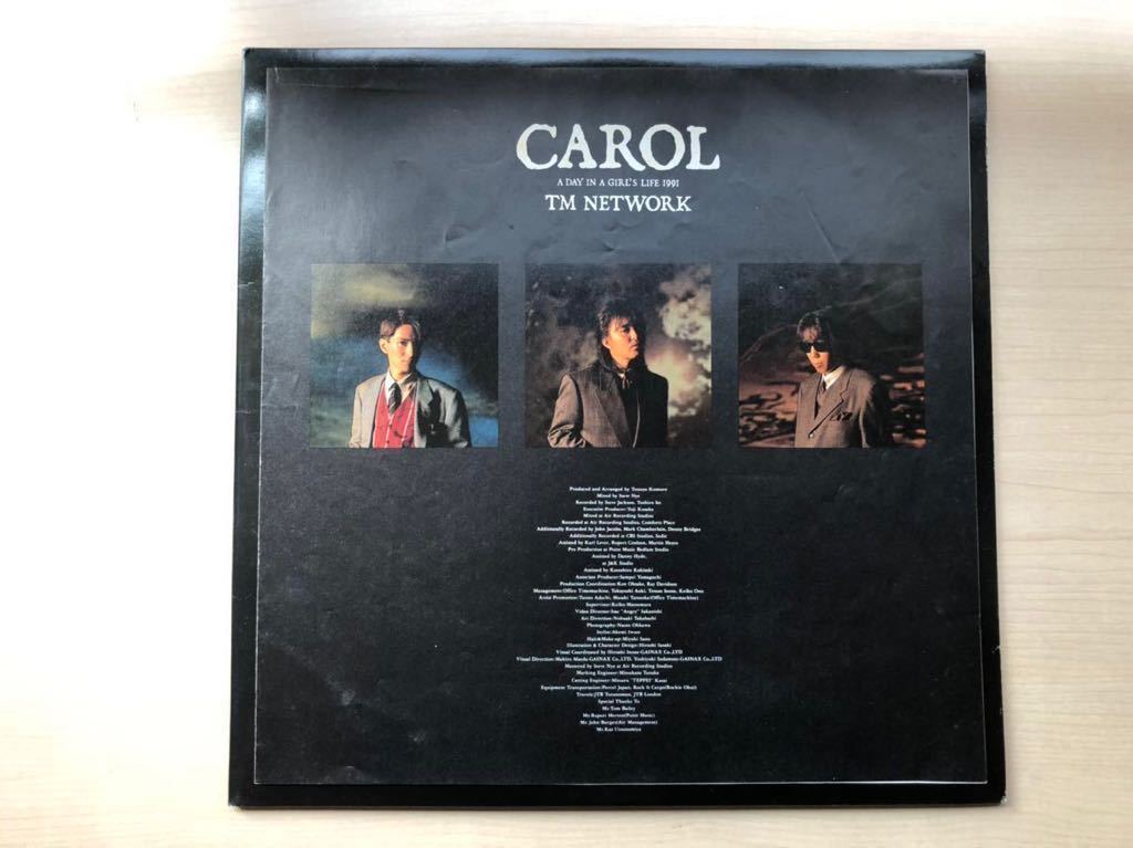 貴重 2LP TM Network / Carol A Day In A Girl's Life TMネットワーク