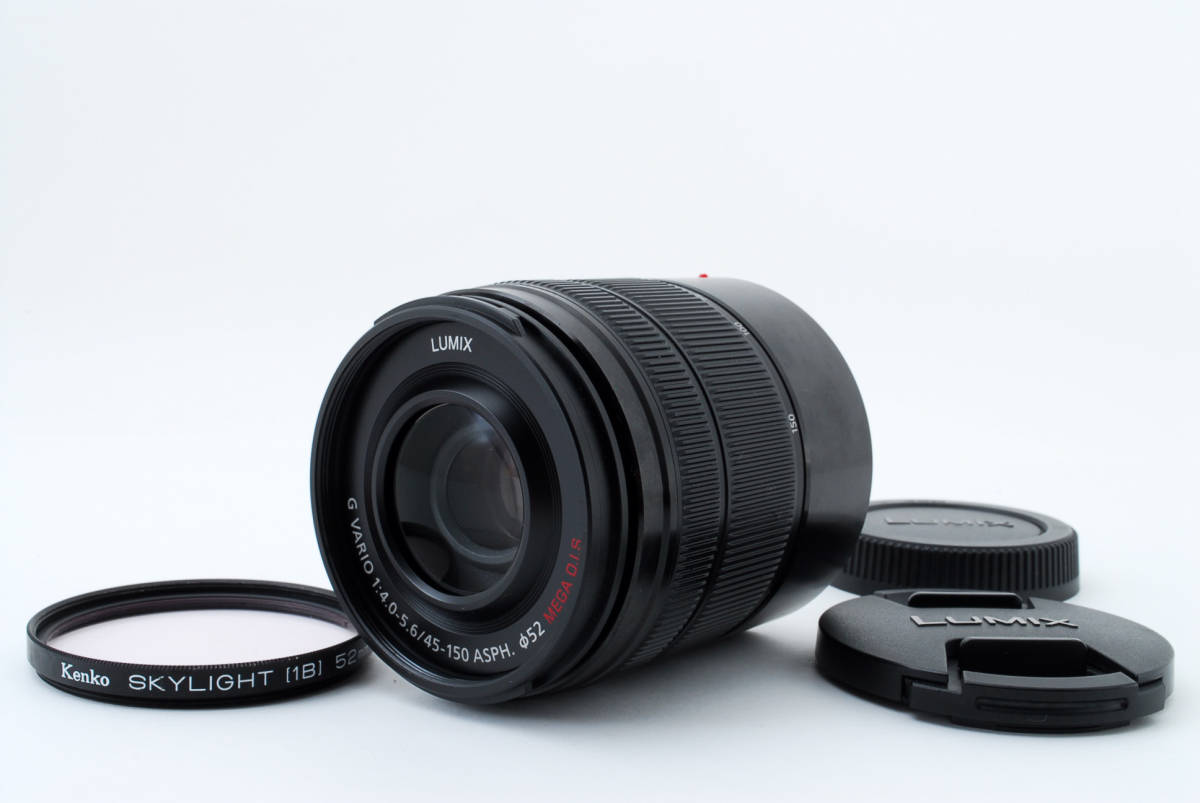 G LUMIX Panasonic 45-150mm Vario ASPH VARIO Lens f⁄4.0-5.6 com