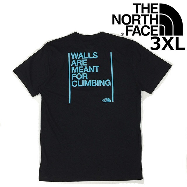  1円 売切 正規 THE NORTH FACE S/S WALLS ARE MEANT FOR CLIMBING TEE 半袖 Tシャツ US限定 男女兼用 3XL 黒 180902-18(半袖Tシャツ)｜売買されたオークション情報、yahooの商品情報をアーカイブ公開 - オークファン 男性用
