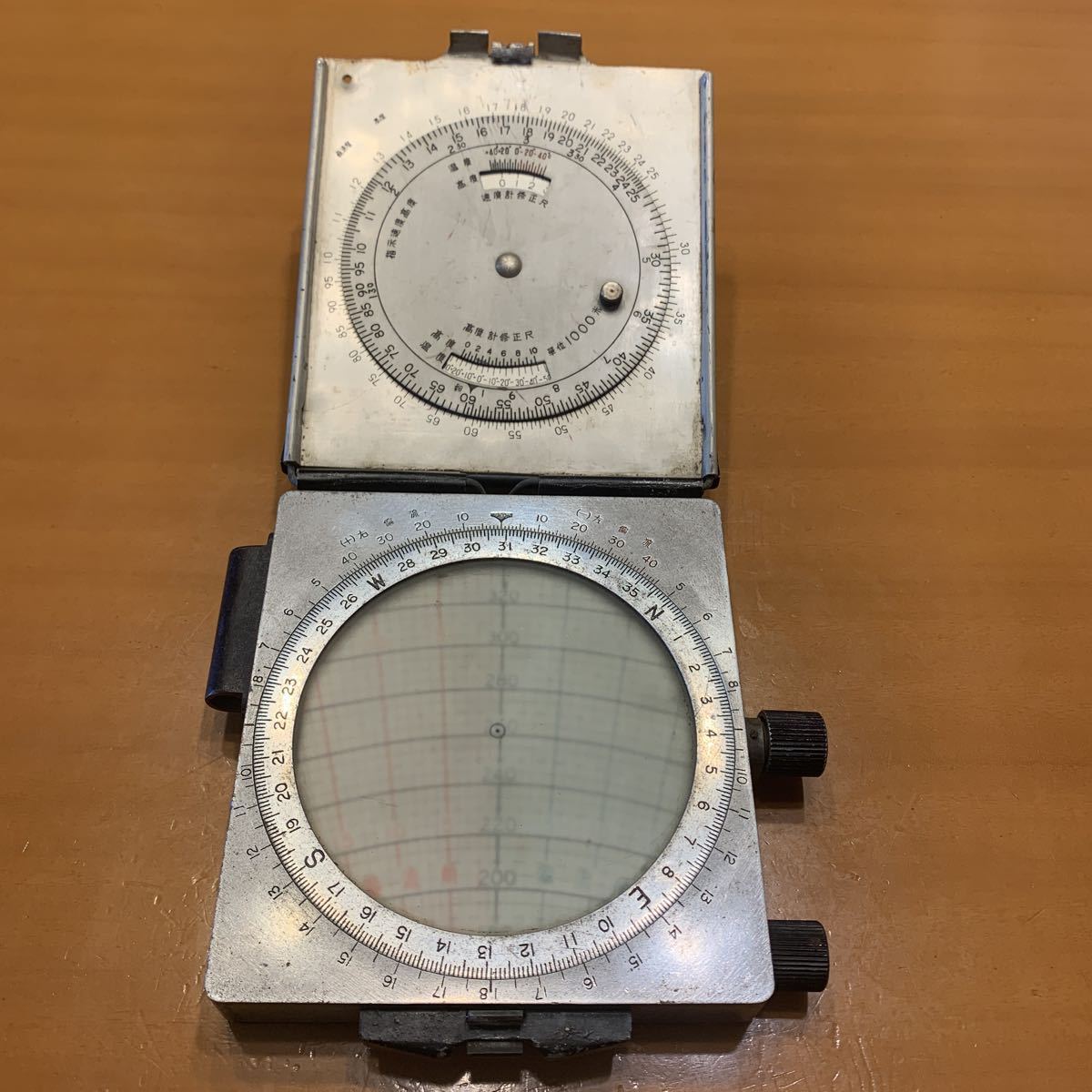 ★アメリカ　セスナ機操縦　ガイド・地図・計算盤一式　ビンテージ 日本海軍航空隊 航法計算盤四型