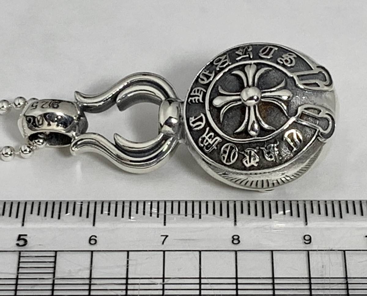 クロムハーツ【CHROME HEARTS】ラージクロスボールペンダント/ボール