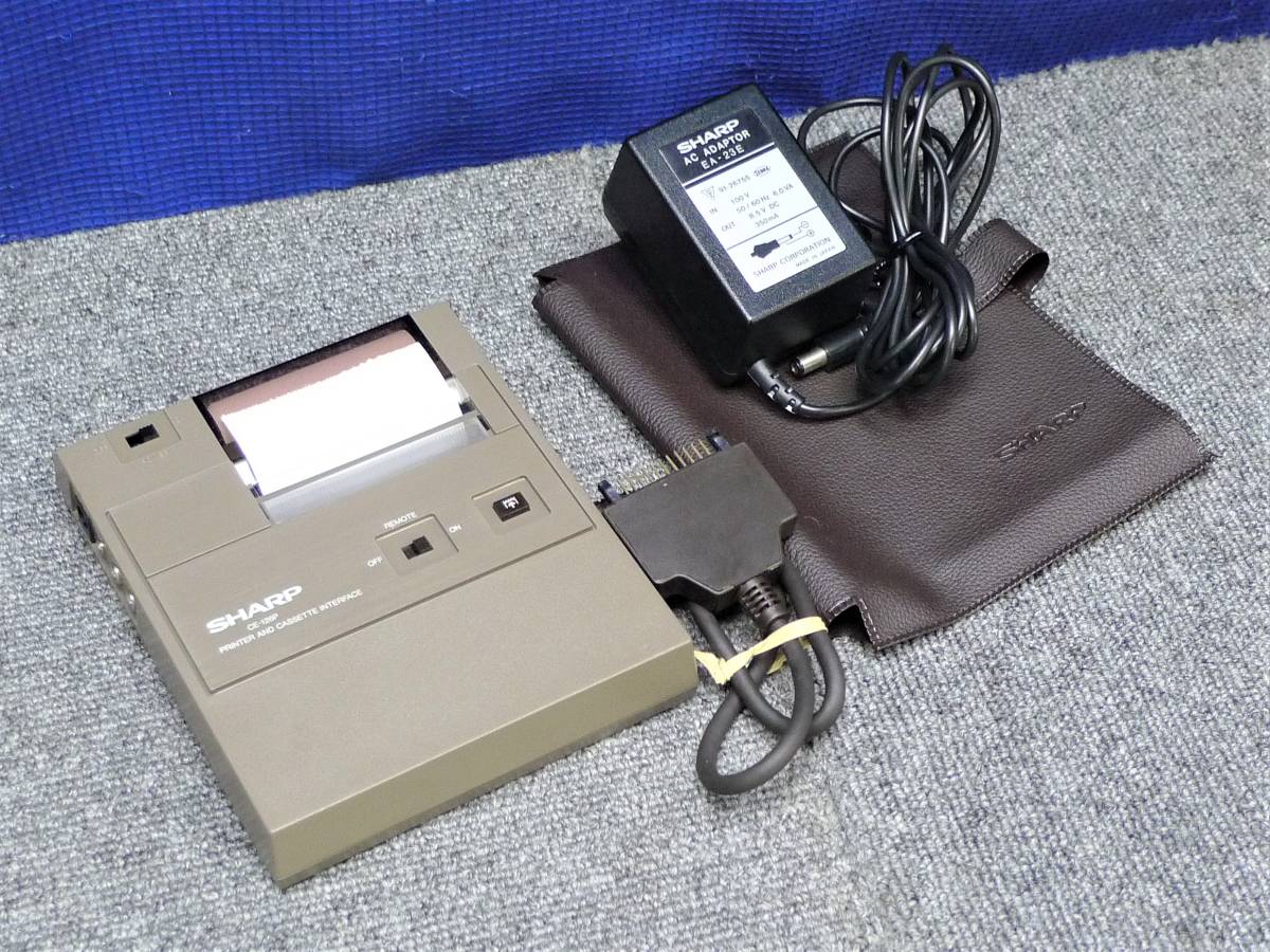 SHARP CE-126P カセットインターフェース ポケコン用プリンター SHARP CE-126P カセットインターフェース ポケコン用プリンター