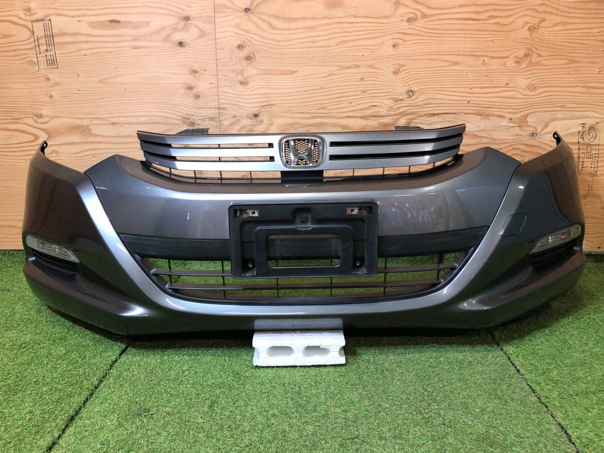  ホンダ インサイト ZE2 純正 フロントバンパー グリル フォグランプ付き ポリッシュドメタルメタリック／NH737M(フロント)｜売買されたオークション情報、yahooの商品情報をアーカイブ公開 - ホンダ用