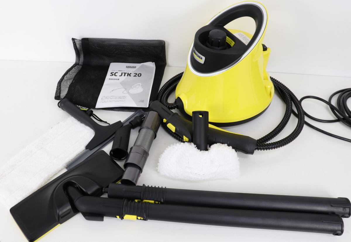 ト葛】KARCHER ケルヒャー スチームクリーナー 掃除 蒸気 SC JTK 20 
