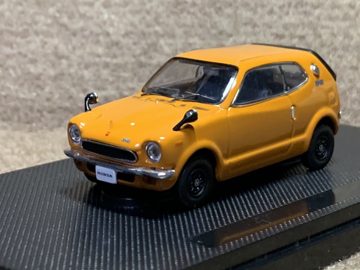 EBBRO・ホンダZ GS 1970 旧車・1⁄43・オレンジ