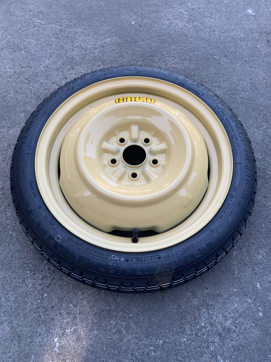 T125⁄70D16 2026年最新Yahoo!オークション トヨタ PCD100 スペアタイヤ 