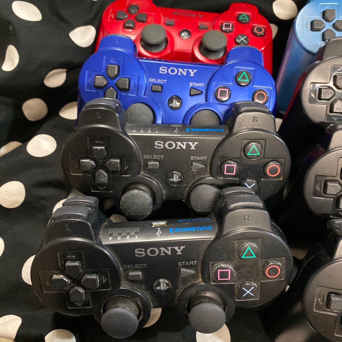 ジャンク PS3 デュアルショック3 ワイヤレスコントローラー 動作保証