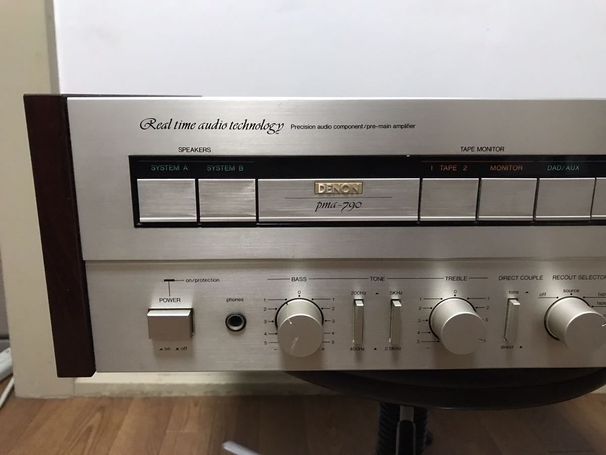 DENON プリメインアンプ PMA - 790 ジャンク品 【公式通販】