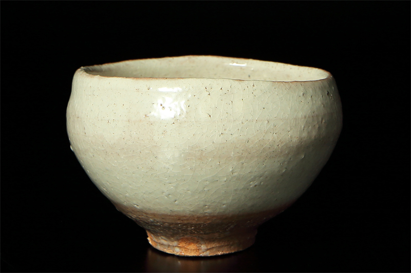 工芸品 未使用☆金重元郎【師＆父：金重陶陽】伊賀湯呑☆共箱・布