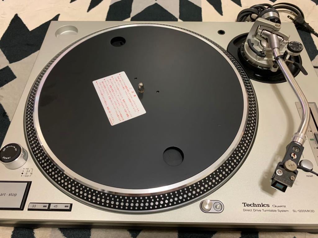 Technics テクニクス ターンテーブル SL－1200 MK3DS ジャンク扱い