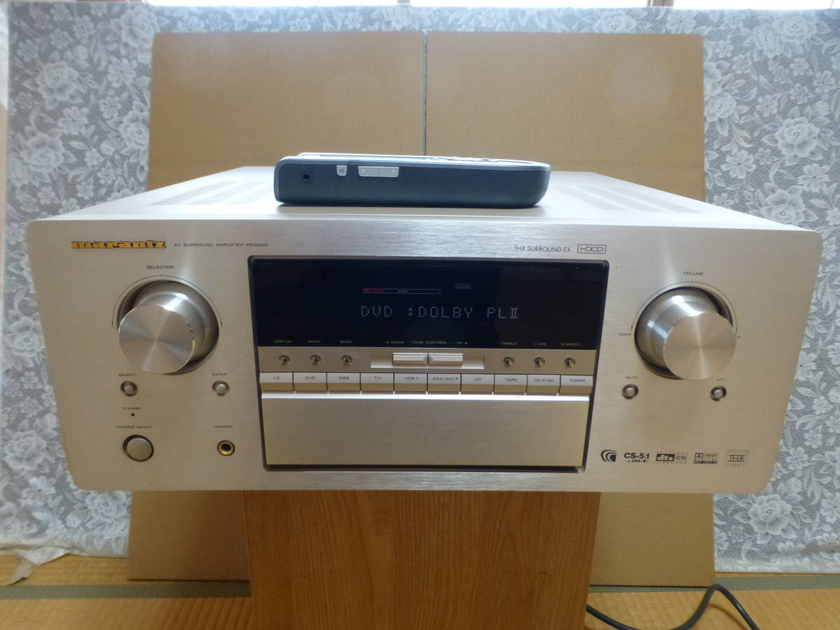 アンプ Marantz av surround amplifier PS9200 マランツ AVアンプ PS9200 ＜JUNK＞ MARANTZ AVアンプPS9200