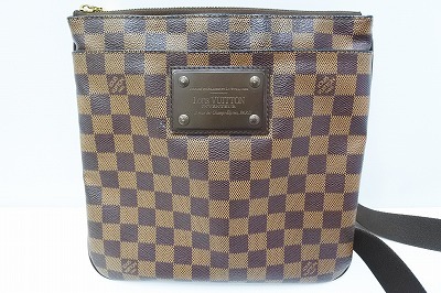 【全国無料，お買い得】 LOUIS VUITTON ルイ ヴィトン ポシェット プラット ブルックリン ショルダーバッグ N41110 ダミエ(ショルダーバッグ)｜売買されたオークション情報、yahooの商品情報をアーカイブ公開 - オークファ かばん、バッグ