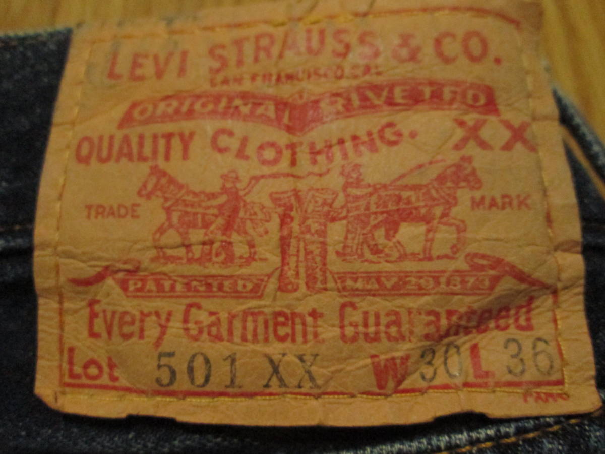 大得価，新作登場 リーバイス LEVI'S 501 501XX 501-0004 バレンシア製
