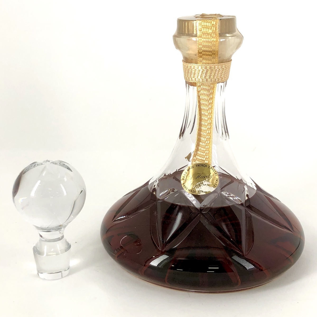 A.ハーディー A.HARDY クリスタル デキャンタ 700ml ブランデー 