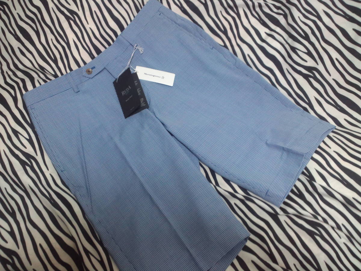 大人気，HOT MLMLJD52 青チェック 毛100% Ｌ Munsingwear REDA マンシング デサント レダ ハーフパンツ(84cm～)｜売買されたオークション情報、yahooの商品情報をアーカイブ公開 - オークファン パンツ、スラックス