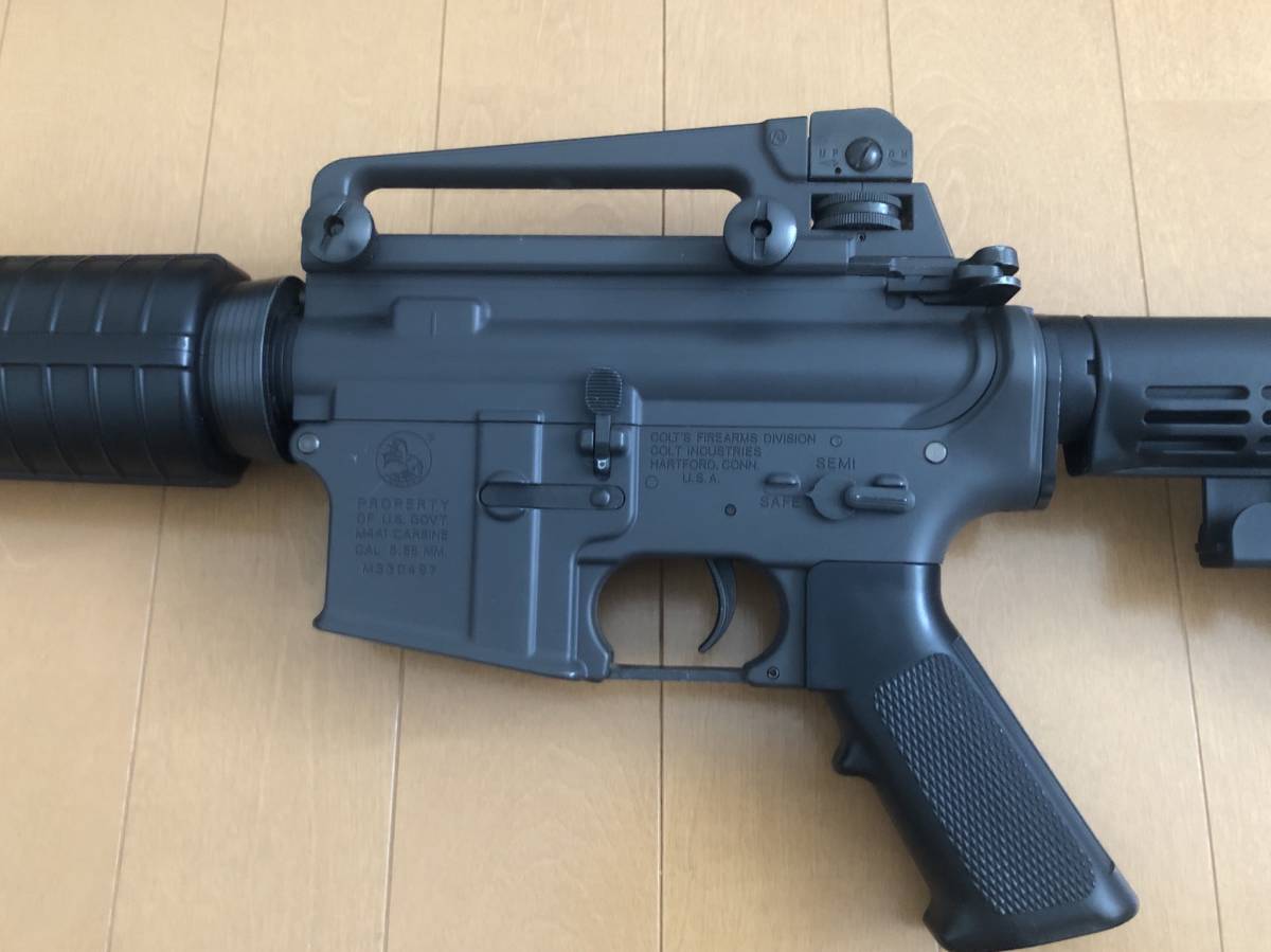 M4カービン 電動ガン スタンダード マガジン&バッテリー2個付き