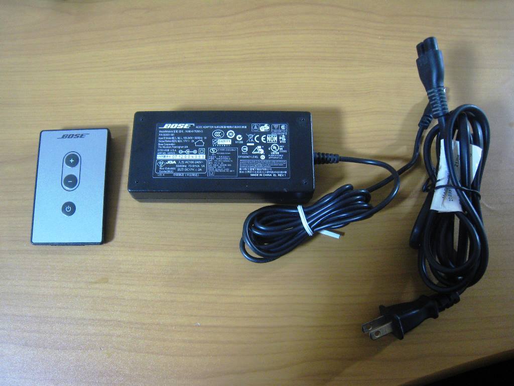 BOSE Computer MusicMonitor™ リモコン・純正アダプター BOSE Computer