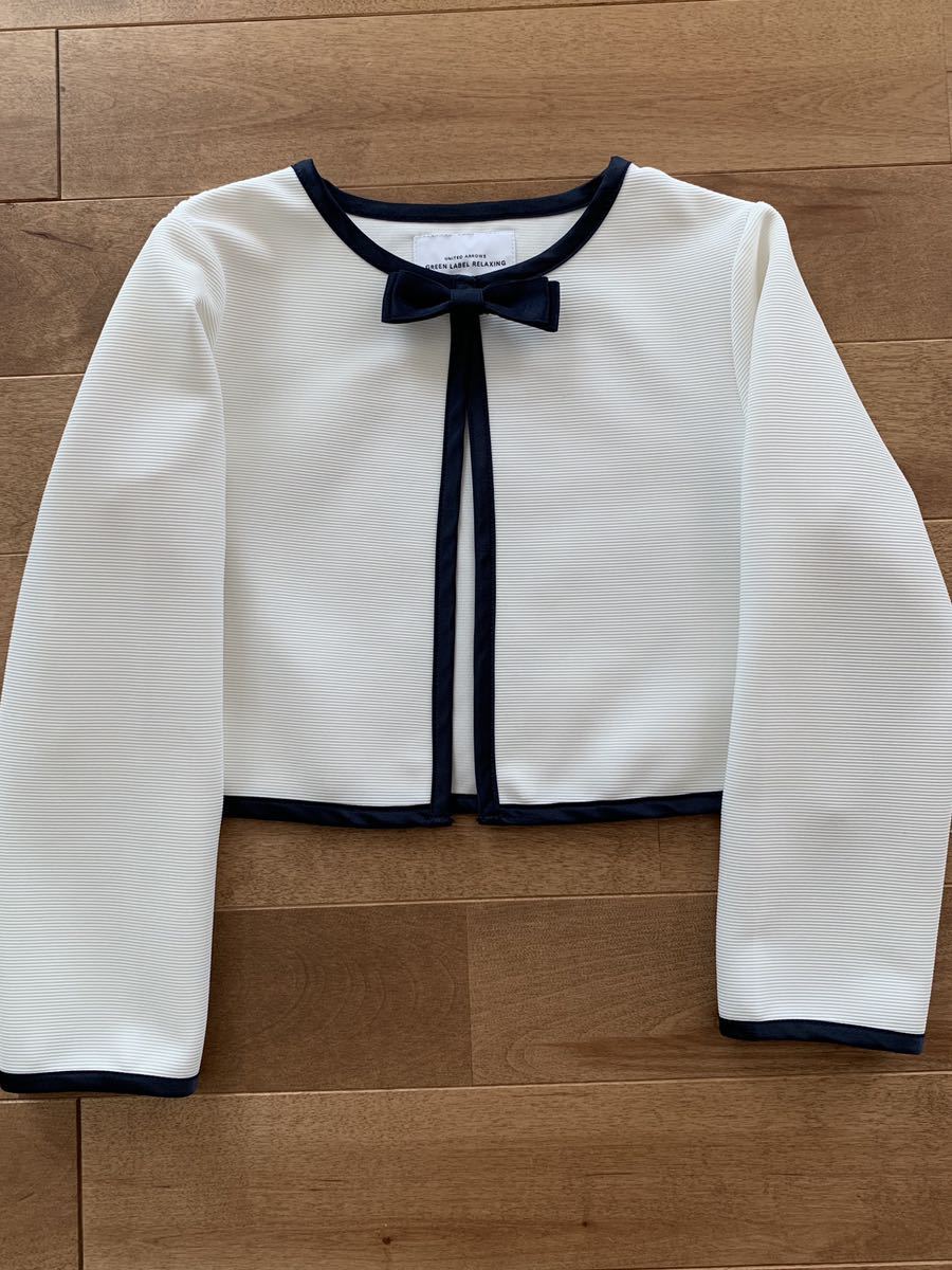 超美品 green label relaxing セレモニー ワンピース ボレロ サイズ