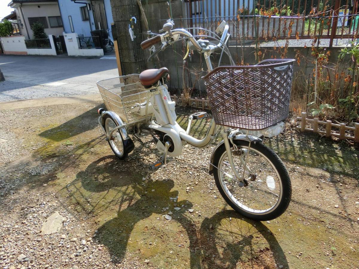 パナソニック - 中古車 送料無料条件付き 電動アシスト三輪車 メルカリ 