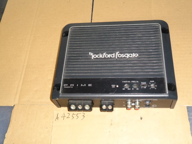 Rockford fosgate ロックフォード プライム アンプ R500-1 Rockford