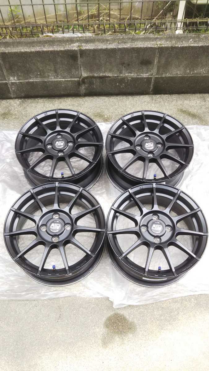 【最安値，品質保証】 OZ RACING MSW85/15&times;6J+45 4H/PCD100 ブラック 4本 品 ミニ/MINIなど(社外品)｜売買されたオークション情報、yahooの商品情報をアーカイブ公開 - オークファン 4穴