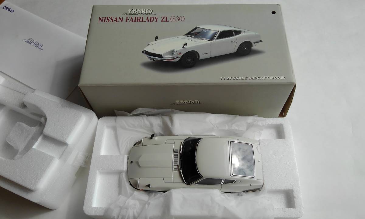 エブロ 1/24 フェアレディZ ZL(S30) 白 メーカー訳あり品 | (S30) ミニカー 1\u204424 240Z-G (S30