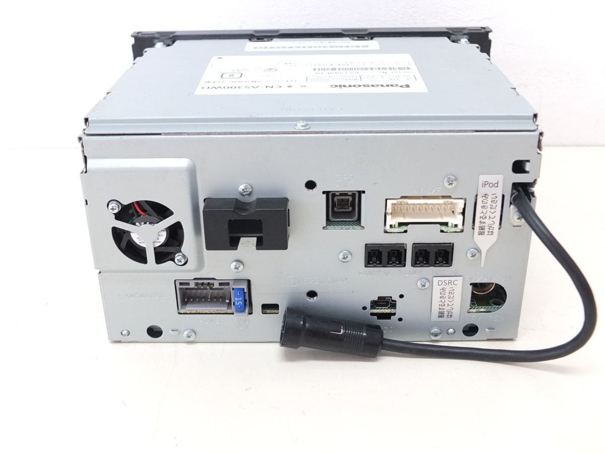 Panasonic パナソニック ストラーダ Strada CN-AS300WD メモリーナビ ETC付き ストラーダ パナソニック Panasonic CN-MP250D 中古 1台