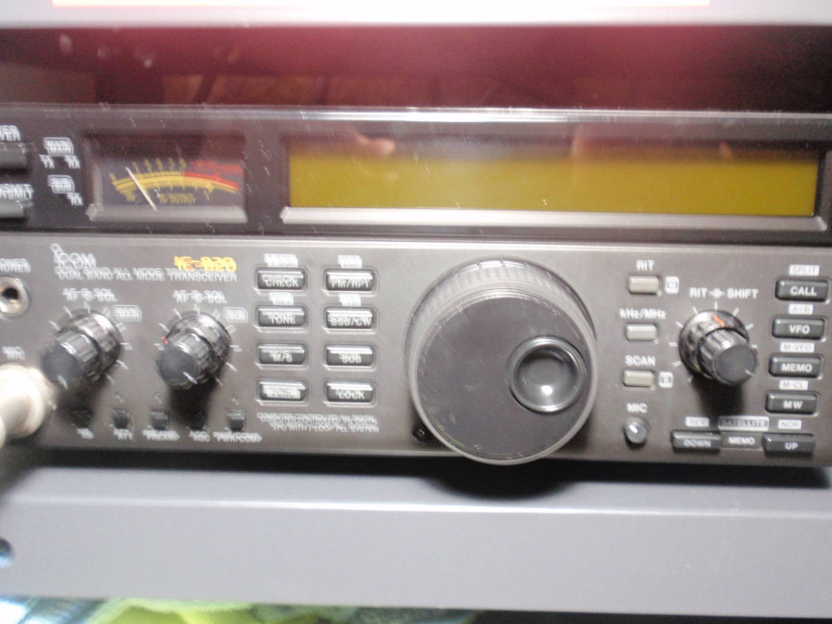 ICOM IC-820 144MHz⁄430MHz ジャンク品 アイコム IC-820M