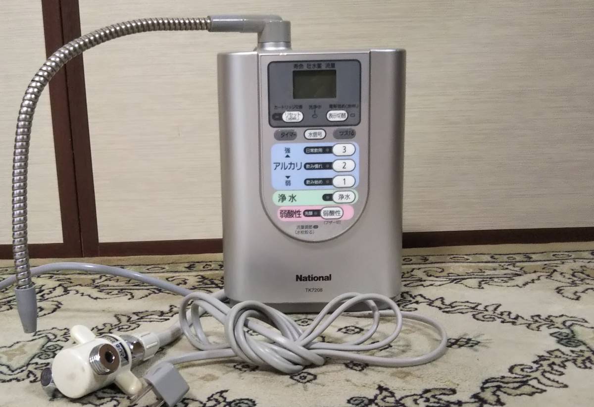 定番人気，爆買い Panasonic パナソニック TK7208 コンパクト アルカリイオン整水器(アルカリイオン整水器)｜売買されたオークション情報、yahooの商品情報をアーカイブ公開 - オークファン アルカリイオン整水器