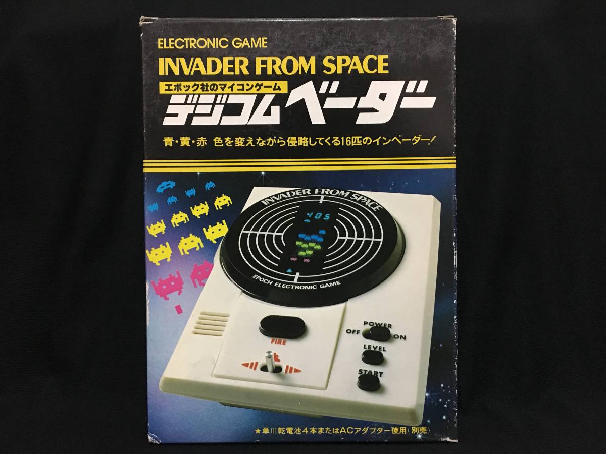 デジコムベーダー エポック社 FROM INVADER 質Banana動作品 Yahoo