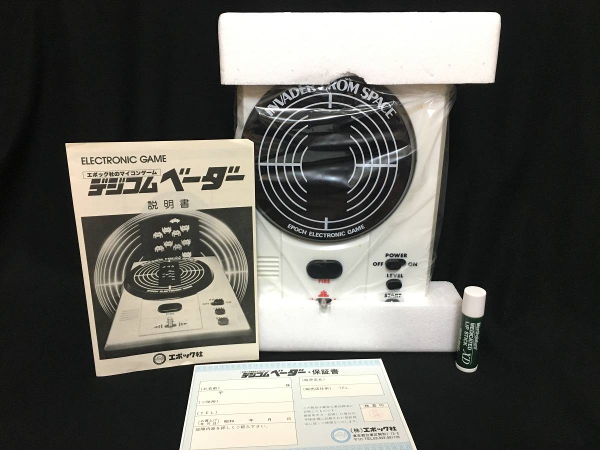 デジコムベーダー エポック社 FROM INVADER 質Banana動作品 Yahoo