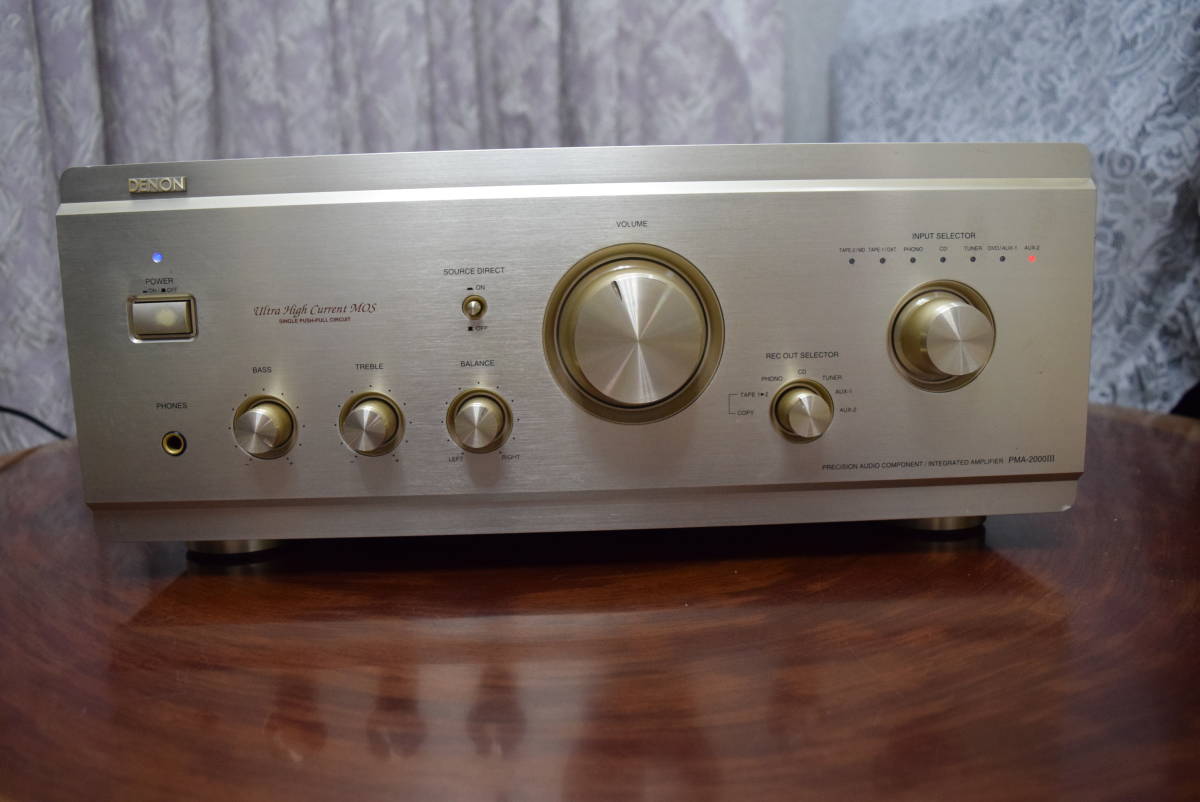 2026，大人気 DENON デノン プリメインアンプ PMA2000Ⅲ(DENON)｜売買されたオークション情報、yahooの商品情報をアーカイブ公開 - オークファン DENON